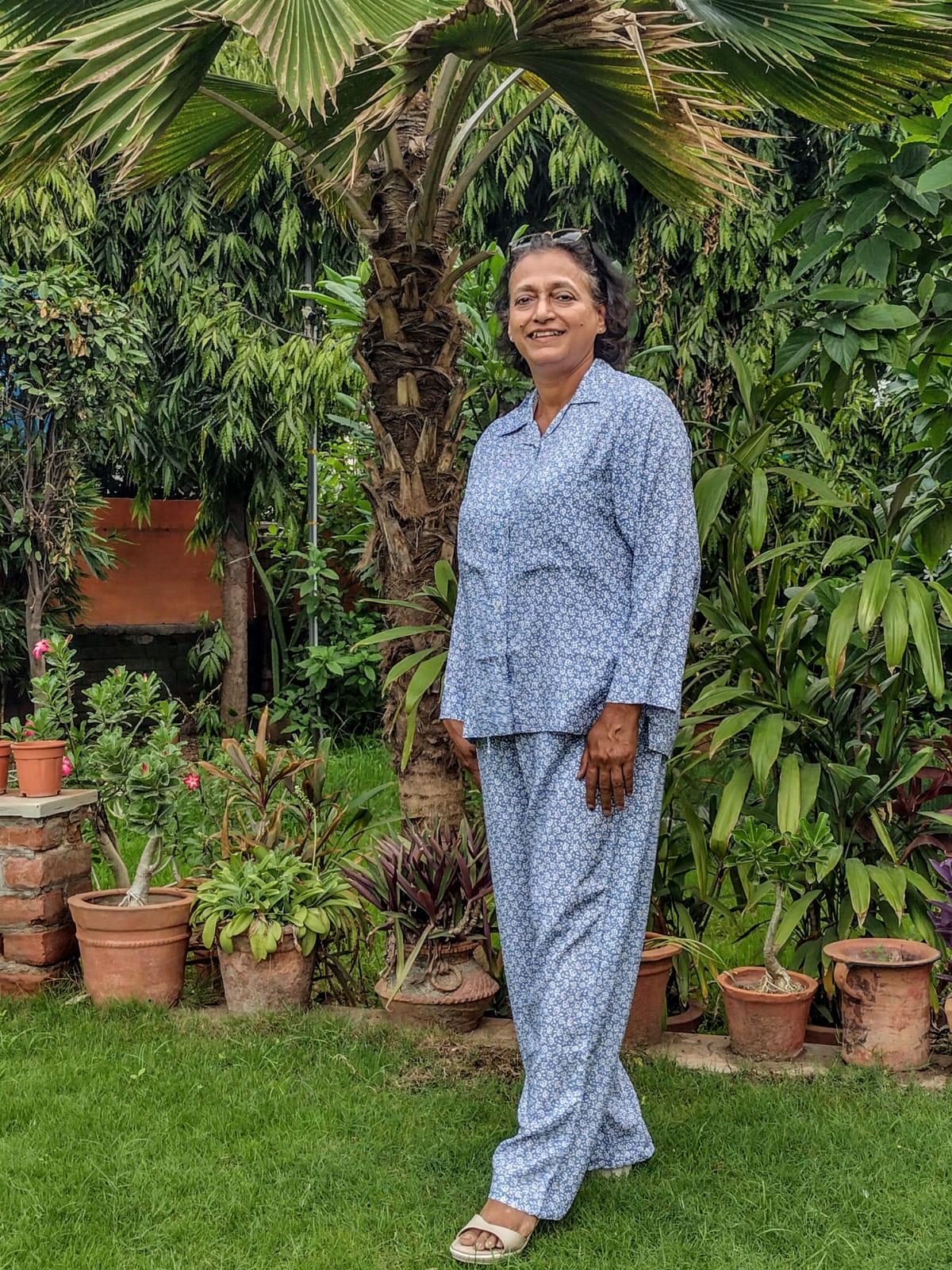 Blue Pajama Set