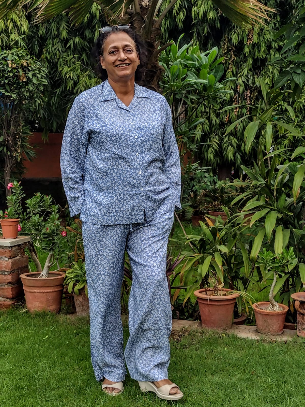 Blue Pajama Set